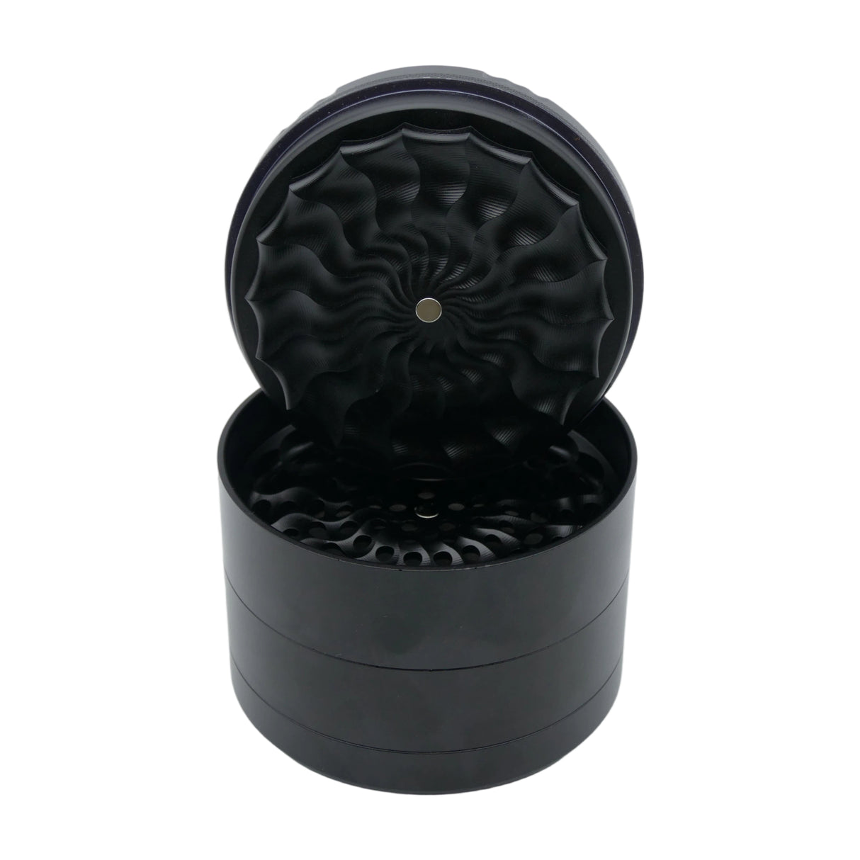Moledor Aura XL Non Teeth 100mm Negro - Calvo Glass