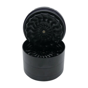 Moledor Aura XL Non Teeth 100mm Negro - Calvo Glass
