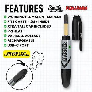 Marcador Permanente Penjamin Cart Battery de - Smyle(TM) Labs