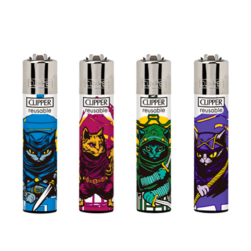 Encendedor Clipper Ninja Cats