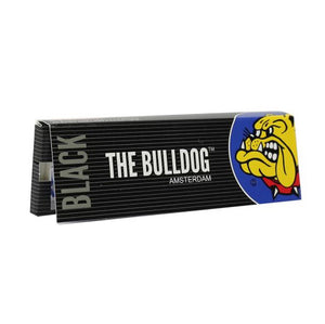 Papelillos The Bulldog Amsterdam Negro 1 1/4