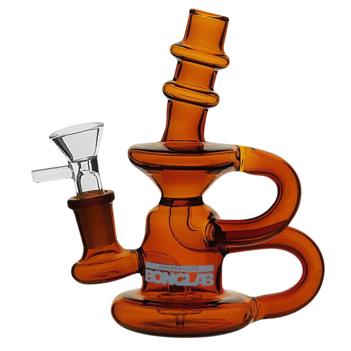 Bong de pyrex R3 de 13 cm Amber
