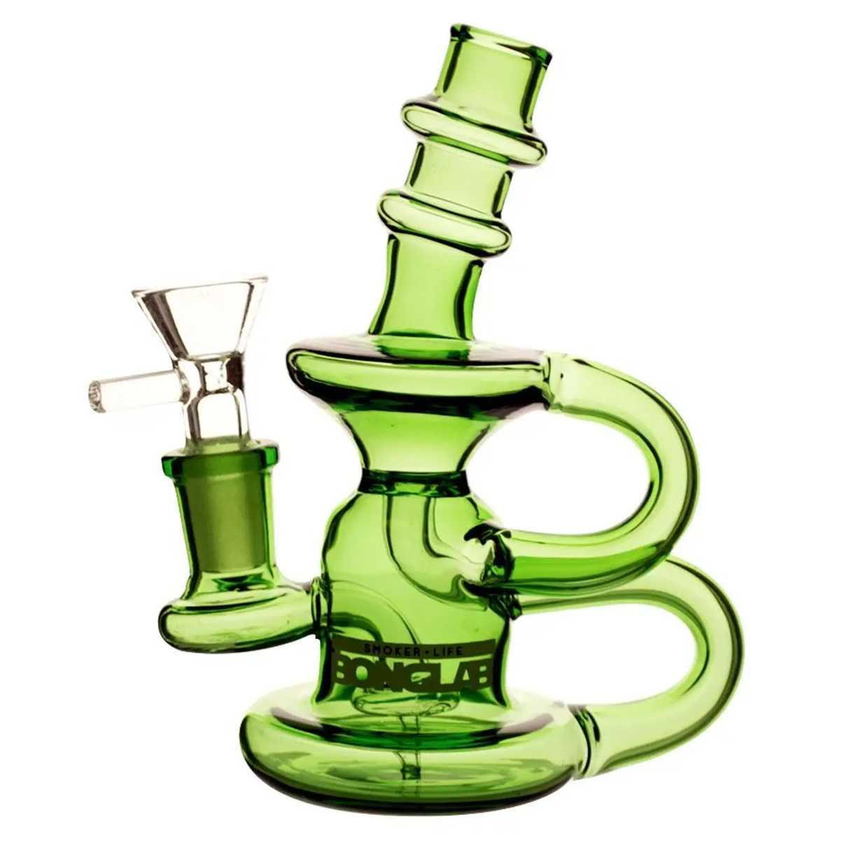 Bong de pyrex R3 de 13 cm Green