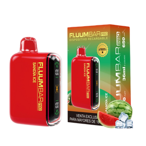 Vape Desechable Fluumbar 30.000 Pff 0% nic - Sandia Ice