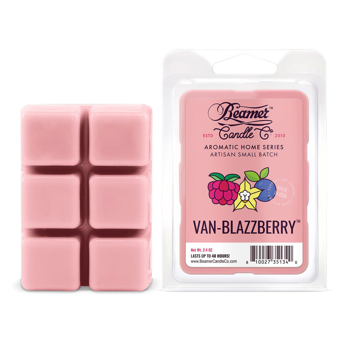 Vela Wax Drop Van-BlazzBerry Edición Limitada - Beamer Candle