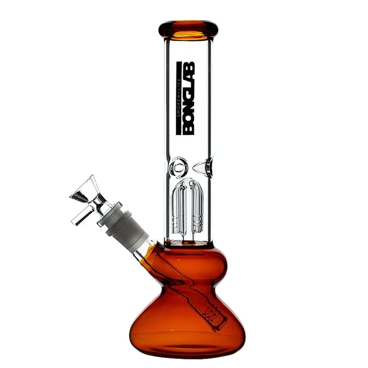 Bong de pyrex W06 Fat Candy de 25 cm Brown