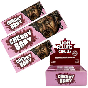 Papelillo 1 1/4 Cherry Baby - Lion Rolling Circus
