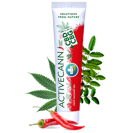 Activecann CBD + CBG Crema Masaje Efecto Calor 75ml - Annabis