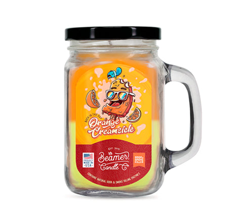 Vela Large Back in the Day Orange Creamsicle - Beamer Candle