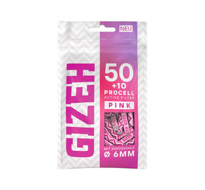 Filtros De Carbon Activado Procell Pink 50u - Gizeh