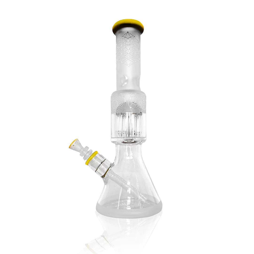 Beaker Arenado Yellow 40 cm Calvoglass