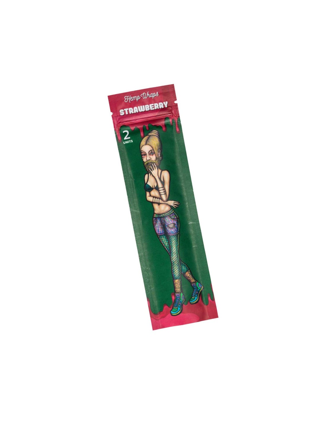 Blunt Hemp Wrap Strawberry - Lion Rolling Circus