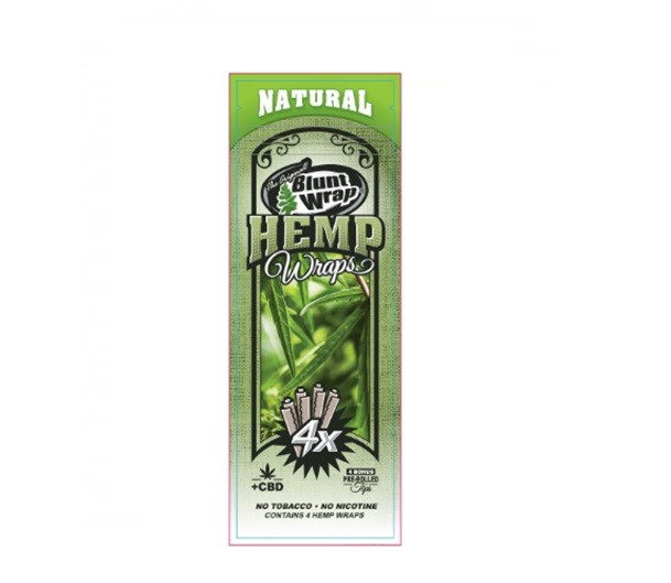 Blunt Hemp Wrap x 4 Sabor Natural