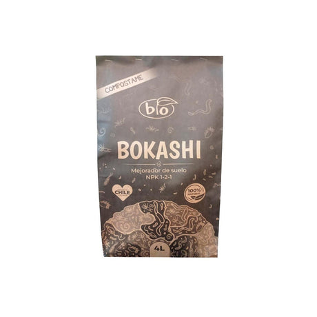 Bokashi 4L - BioEcological - envase 4L frontal