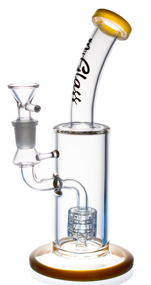 Bong 23cm Mr Glass Pyrex Amarillo