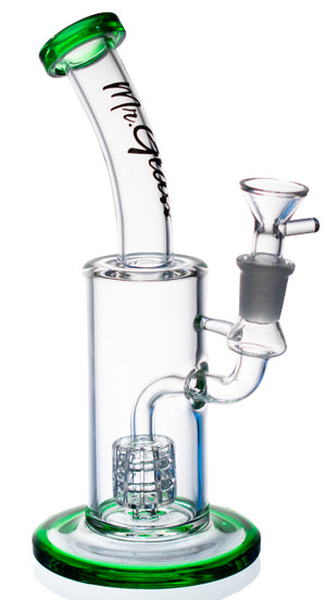 Bong 23cm Mr Glass Pyrex Verde
