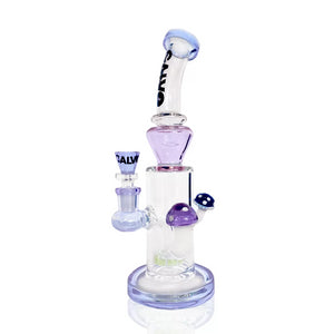 Bong Double Fungus Rig Purple 26 Cm Calvoglass