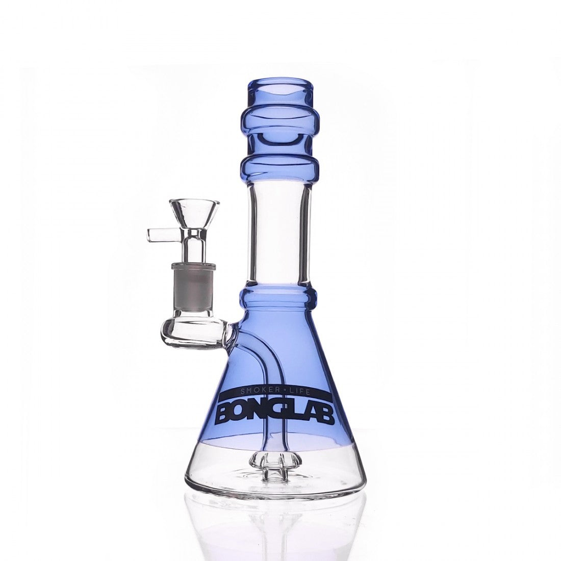 Bong Jelly Drop 20.5cm Blue - Bonglab
