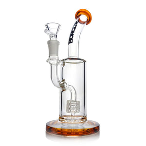 Bong Pyrex CUBE X2 20CM Bonglab Amber