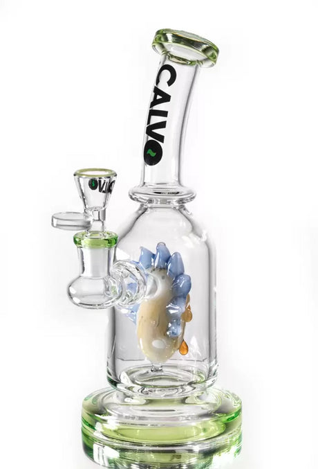 Bong Rick & Morty Green 22 cm Calvoglass