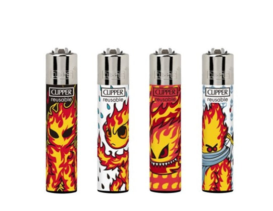 Encendedor Clipper Burningman