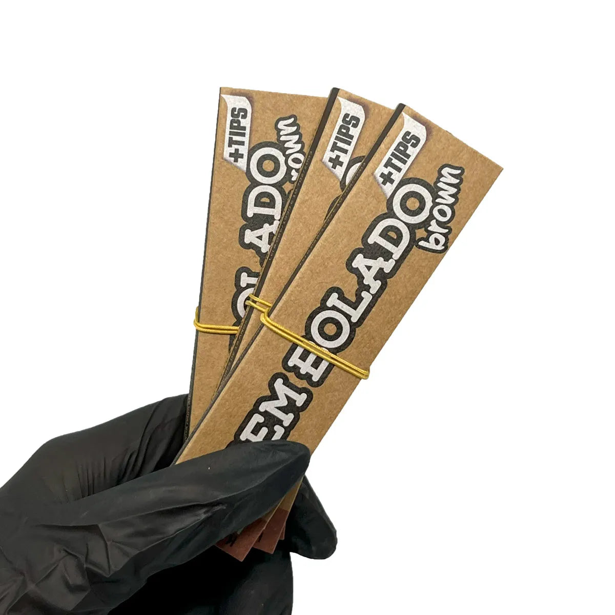 Papelillos Brown King Size Large + tips - Bem Bolado