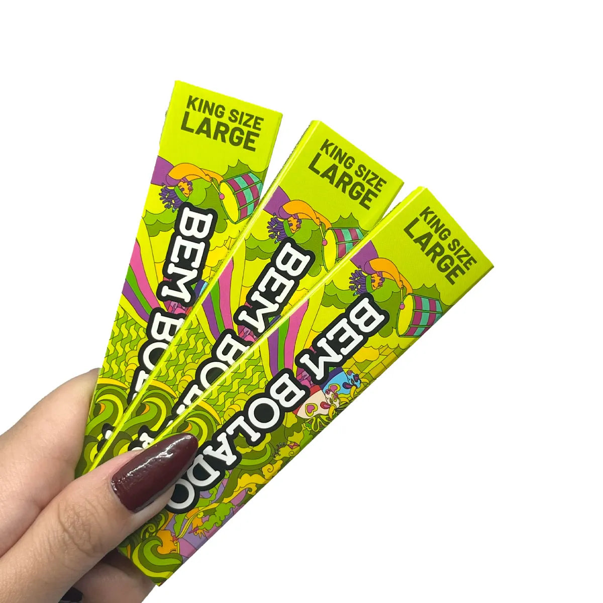 Papelillos Pop King Size Large - Bem Bolado