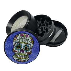 Moledor Metalico 40 Mm 4 Pcs. Catrinas Negro