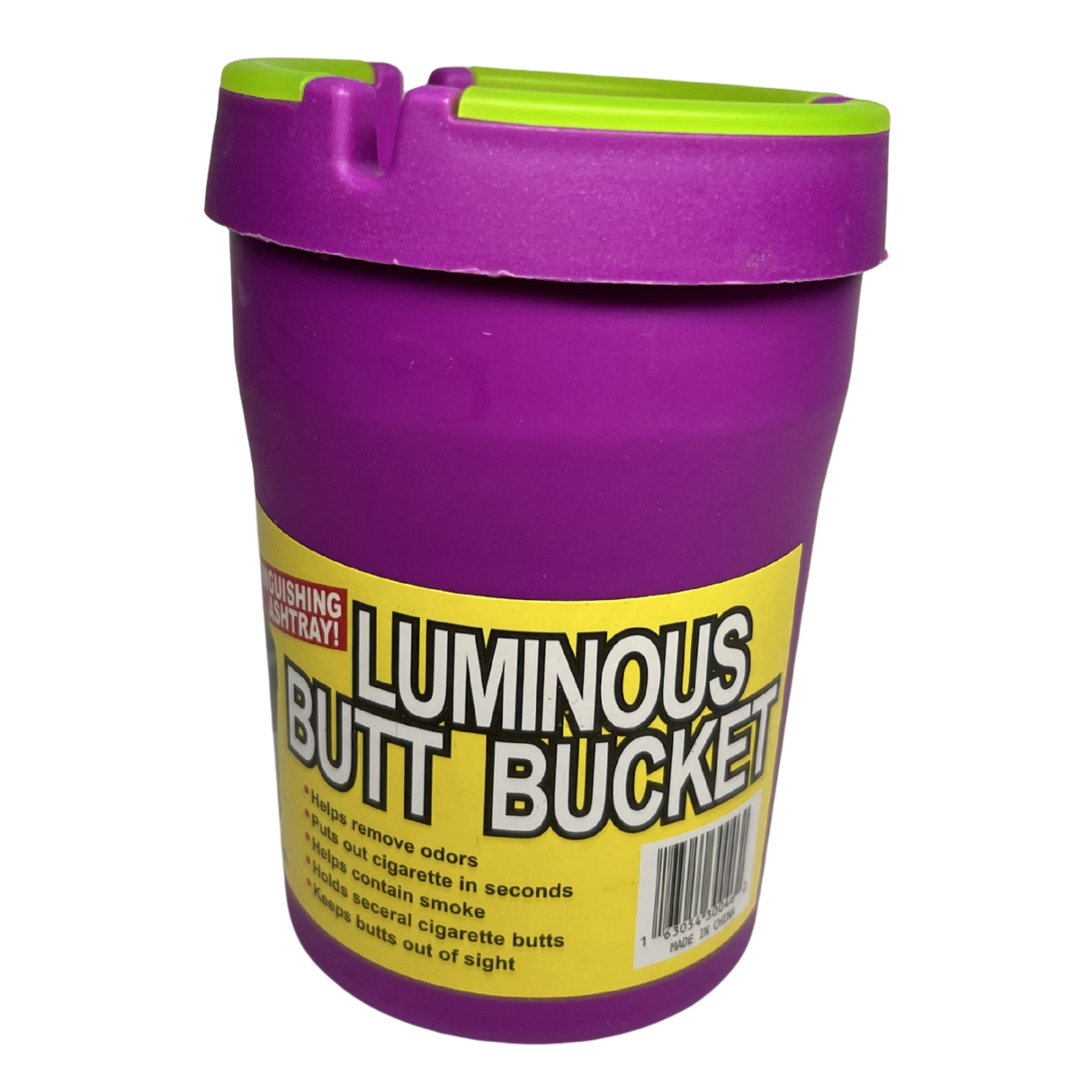 Cenicero De Auto Morado Luminous Butt Bucket
