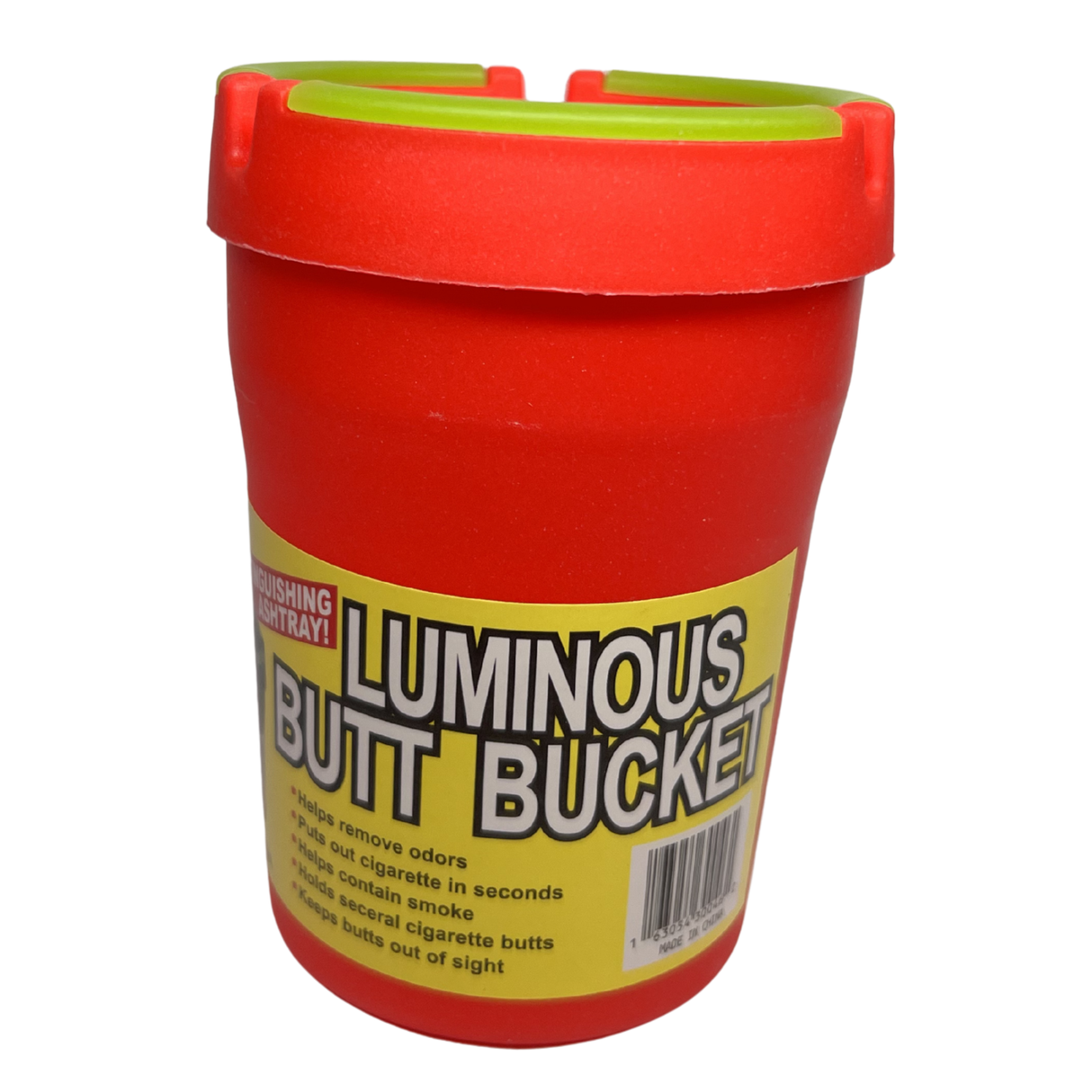 Cenicero De Auto Rojo Luminous Butt Bucket