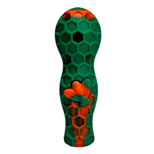 Pipa Rosin De Silicona Abeja Verde