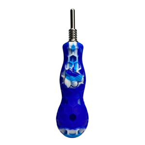 Pipa Rosin De Silicona Abeja Azul
