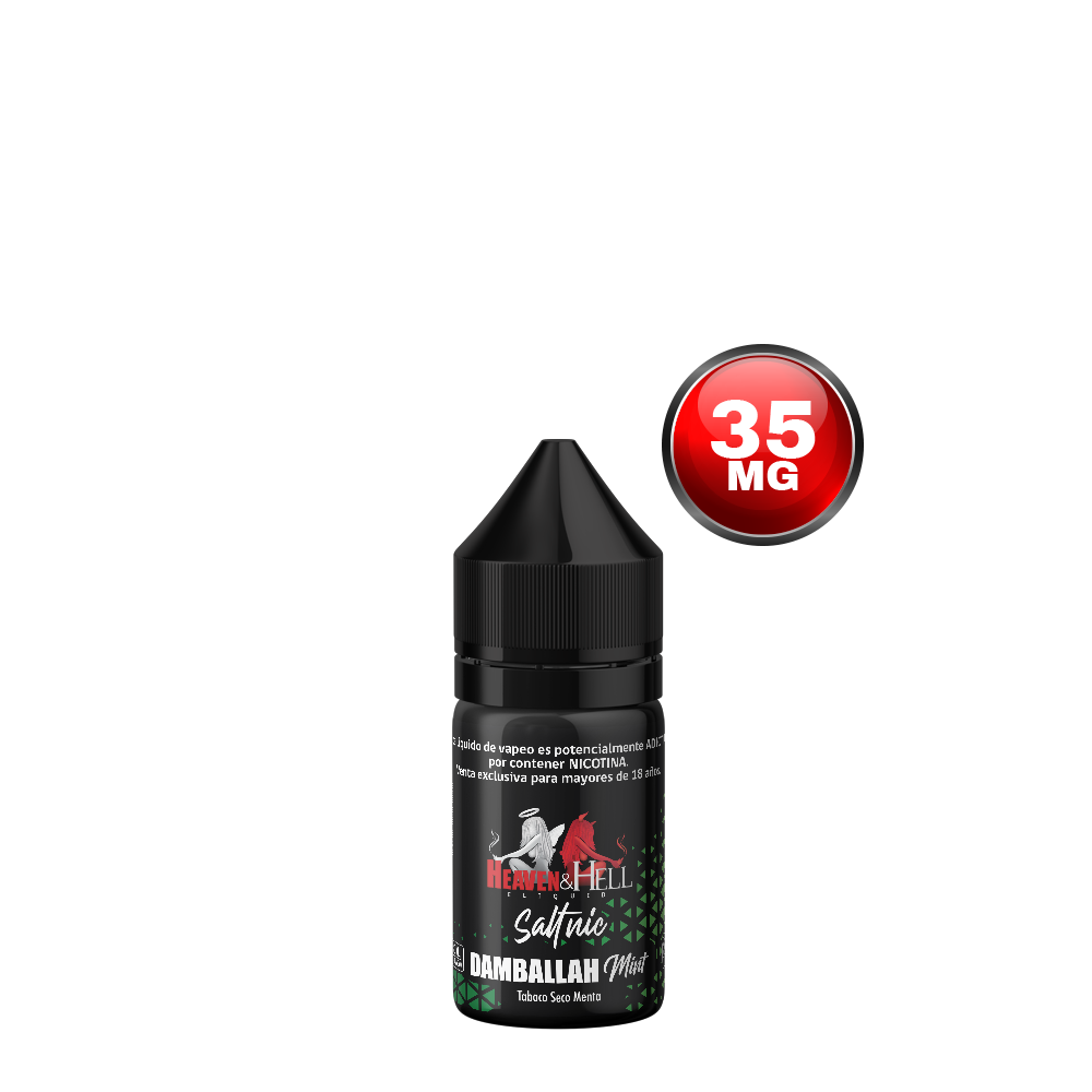 Damballah Mint Saltnic 35 mg - HEAVEN & HELL