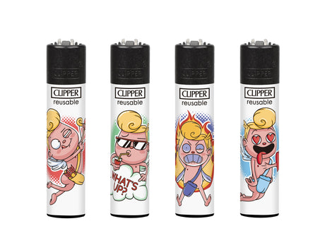 Encendedor Clipper Funny Cupid