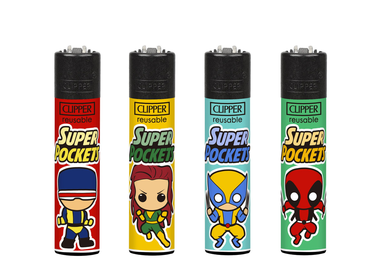 Encendedor Clipper Super Pockets 4