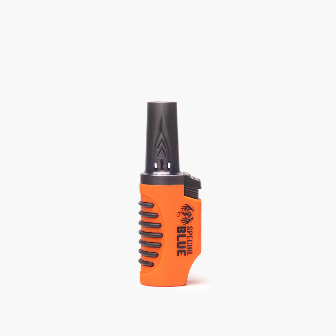 Encendedor Soplete Mod Rubber Orange - Special Blue