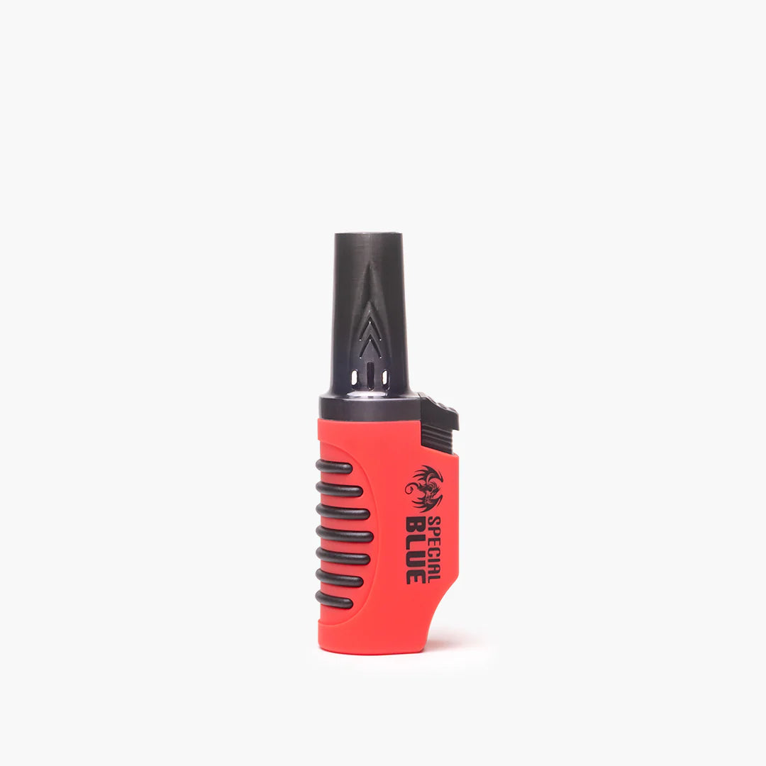 Encendedor Soplete Mod Rubber Red - Special Blue