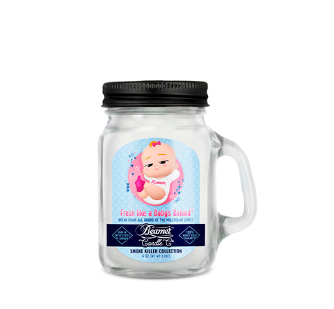 Vela Small Fresh Like a Baby’s Behind - Beamer Candle