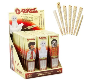 G-Rollz 6 Conos Pre Enrolados Bio Organic Hemp King Size