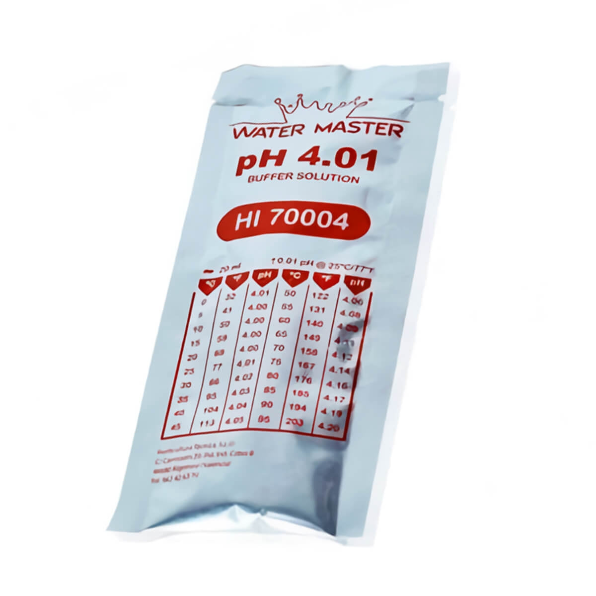 Solucion de Calibracion PH 4.01 20ml Water Master