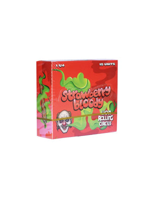 Papelillo 1 1/4 Strawberry Bloody - Lion Rolling Circus
