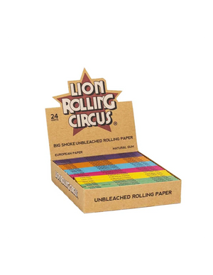 Papelillo Unbleached Big Smoke - Lion Rolling Circus