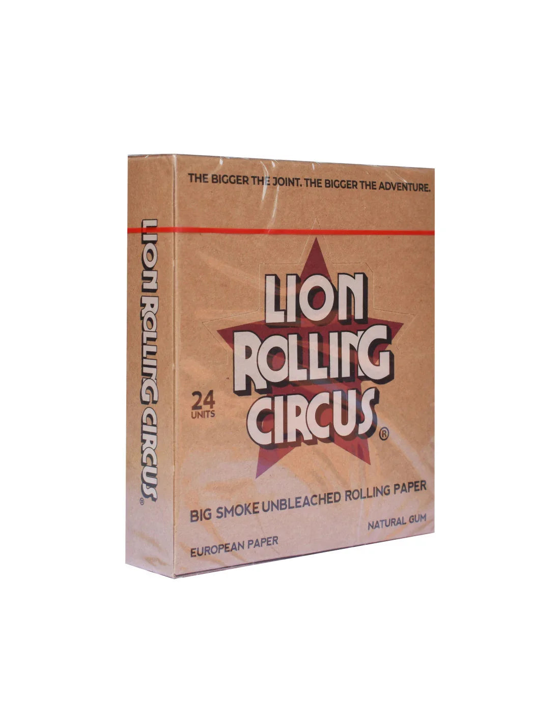 Papelillo Unbleached Big Smoke - Lion Rolling Circus