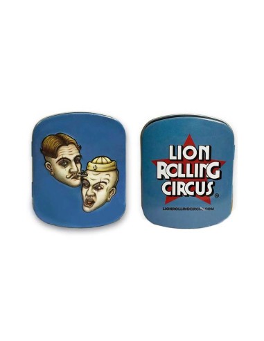 Mini Cajita Metálica - Lion Rolling Circus