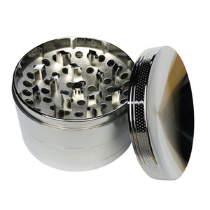 Moledor Metalico 40Mm 4 Pcs Concavo Plata