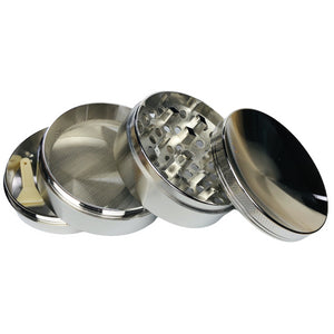 Moledor Metalico 40Mm 4 Pcs Concavo Plata