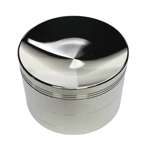 Moledor Metalico 40Mm 4 Pcs Concavo Plata