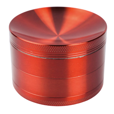 Moledor Metalico 40Mm 4 Pcs Concavo Rojo