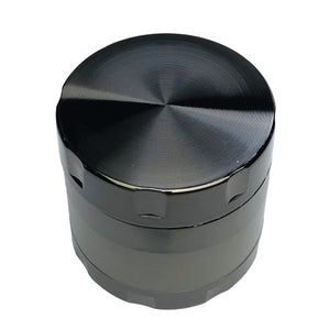 Moledor Metalico 40Mm 4Pcs Aluminio Calado Gris