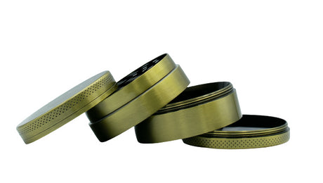Moledor Metalico 50 mm 4 Pcs BeSmoke Dorado